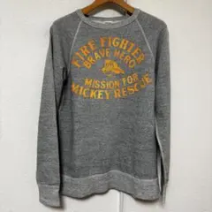DENIM DUNGAREEデニムダンガリー　ミッキーマウス　スウェット170