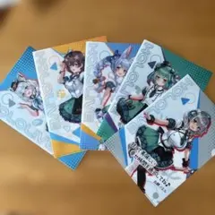 HOLOLIVE クリアファイル 5枚セット