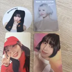 TWICE モモ トレカ＆ステッカー