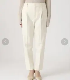 spick&span 両面裏起毛テーパードパンツ