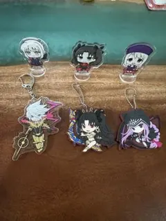 Fate アクリルキーホルダー 6種セット　遠坂凛　カルナ
