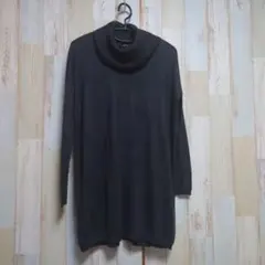 COMME CA ISM ダークグレー タートルネック M