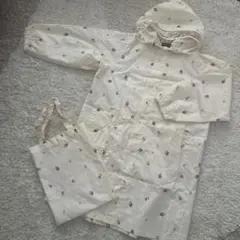 PUPPAPUPO レインコート　レモン柄　120cm