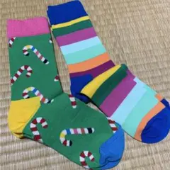 HappySocks®️ ハッピーソックス　2足セット　レディースのサムネイル