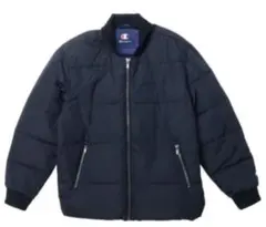 Championブラック ダウンジャケット CH4QP140ジップジャケット L