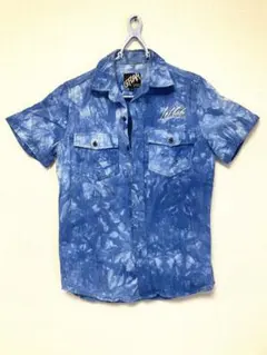 LEFLAH タイダイプリント 半袖シャツ M WANIMA