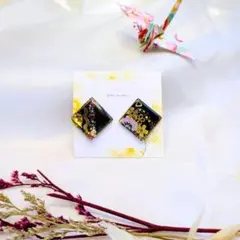 639.ハンドメイド ピアス まとめ売り サージカルステンレス 樹脂ピアス