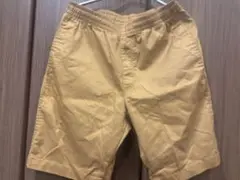 ユニクロ　ドライストレッチイージーショーツ　yellow Sサイズ　ユニセックス