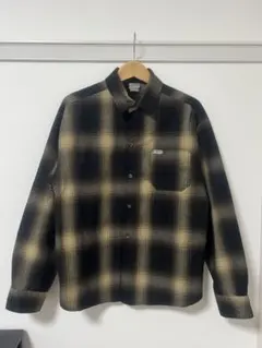 【CALTOP】オンブレチェックシャツ ネルシャツ Sサイズ USA