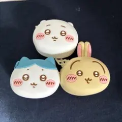 ちいかわ　シリコンミニポーチ 3個セット ちいかわ、ハチワレ、うさぎ