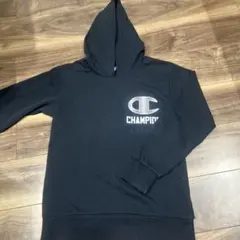 Champion ブラック パーカー 160cm