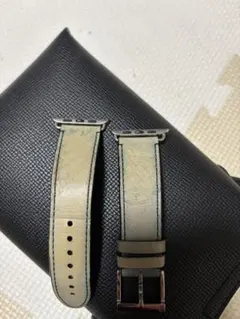 極美品 BERLUTI ベルルッティ Apple Watch レザーバンド ② - メルカリ