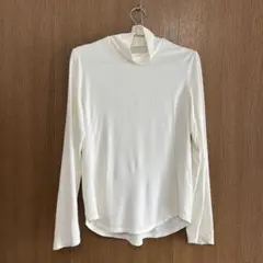 ユニクロ ヒートテックウールブレンドタートルネックT L