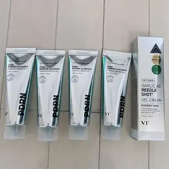 VTガーリックACリードルショット ジェルクリーム 、PDRNバリアクレンザー