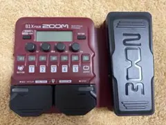 ZOOM B1X FOUR ベース用マルチエフェクター 本体 赤色のサムネイル