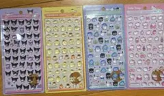 正規品 ボンボンドロップシール サンリオmini 4枚セット