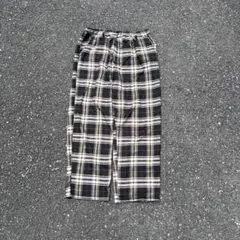 archive 00s y2k パジャマパンツ ワイド 神シルエット チェック - メルカリ