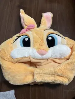 ディズニー　ミスバニー　キャップ　モコモコ