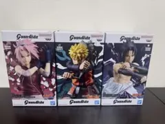 NARUTO Grandista フィギュア 3体セット サスケ ナルト サクラ
