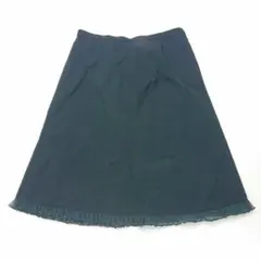 ?エンポリオアルマーニ フリルヘムスカート ブラック系 レディースのサムネイル
