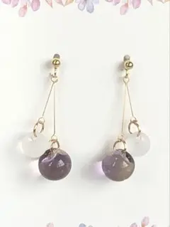 540 ヨーヨー　ダブル　ピアス(※イヤリング変更可)
