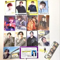 Travis Japanトラジャ 吉澤閑也 トレカ13枚 シール3枚セット