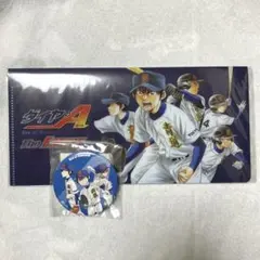 ダイヤのA ファンクラブ FC限定 スクエア缶バッジ 原作絵 - メルカリ