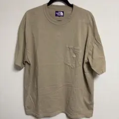 ノースフェイスパープルレーベル 7ozポケットTシャツ ベージュ XLのサムネイル