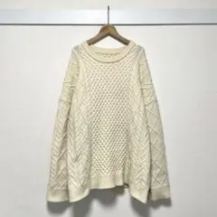 【完売品】ローリーズファーム ケーブル編みニット オーバーサイズ ゆったり