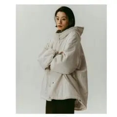 and Me アイボリー ダウンジャケット Sサイズ