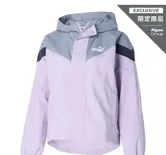 PUMA プーマ ウィンドブレーカー XL 完売　ラベンダー ナイロンジャケット