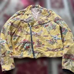 BEAMS BOY 総柄 ライダースジャケットのサムネイル