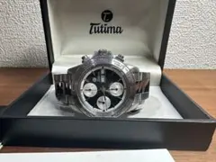 Tutima 766自動巻きクロノグラフ腕時計7750ポールニューマンダイヤルのサムネイル