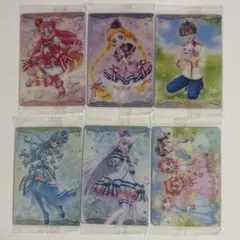 プリキュアカードウエハース 11 わんだふるぷりきゅあ！ わんぷり 6枚セット