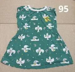 プチジャム 鳥さんTシャツ、チュニック　95のサムネイル