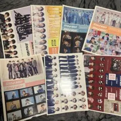 Snow Man シングル、アルバム購入特典ステッカー