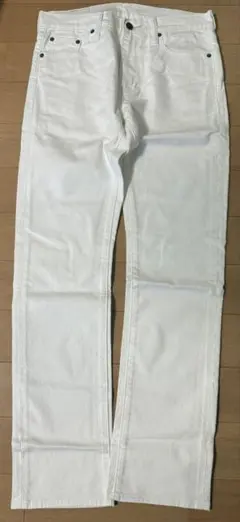 LEVI'S 513 ホワイトデニムパンツ W30 L32