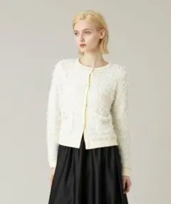 【LOULOU WILLOUGHBY】MIX TWEEDカーディガンのサムネイル