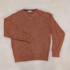 【新品】SIMPLE LIFE 　紳士サマーセーター L 麻100%