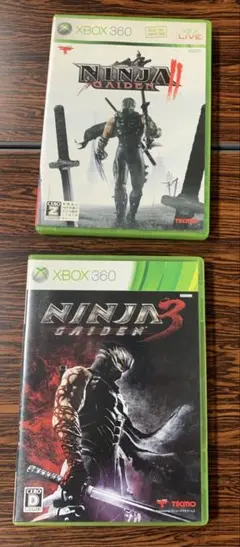 NINJA GAIDEN 2 と NINJA GAIDEN 3