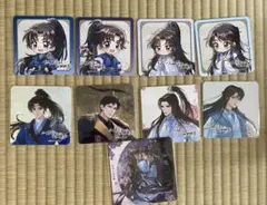 二哈と彼の白猫師尊×THEキャラCAFE コースター 二哈和他的白猫師尊 ②