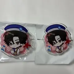 ブレマイ うきうきマリンフェア うきうきマリンくじ アクリルバッジ 宇