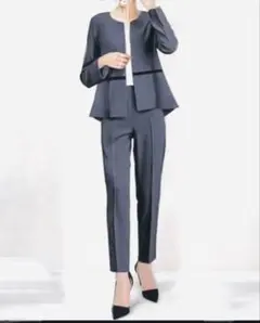 【未使用】レディース　パンツスーツ　セットアップ　セレモニー　フォーマル