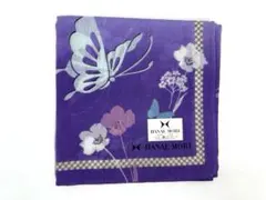 HANAEMORI 蝶 花 大判ガーゼハンカチ 58cm×58cm