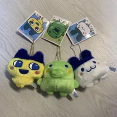 たまごっち 緑色ぬいぐるみ・キーホルダー・缶バッジセット - メルカリ