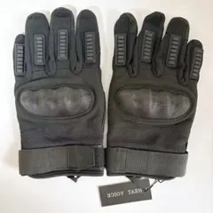 アウトドア 手袋 スマホ操作可能 M グローブ ブラック