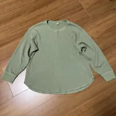 ユニクロ　ワッフルクルーネックTシャツ　XXL