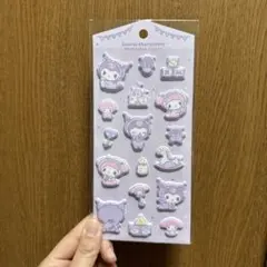 サンリオキャラクターズ　マシュマロステッカーズ　クロミ