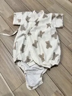 ジェラートピケ　ベビー　甚平　80-90