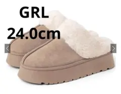 GRL 厚底ムートンスリッポン［zr1089］